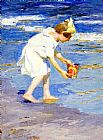 Edward Henry Potthast Brighton Beach painting